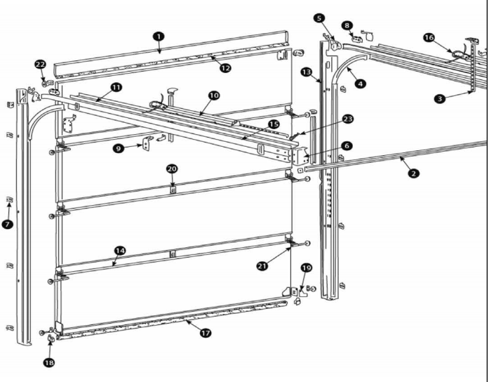 Notice De Montage Porte Sectionnelle Novoferm Iso 45